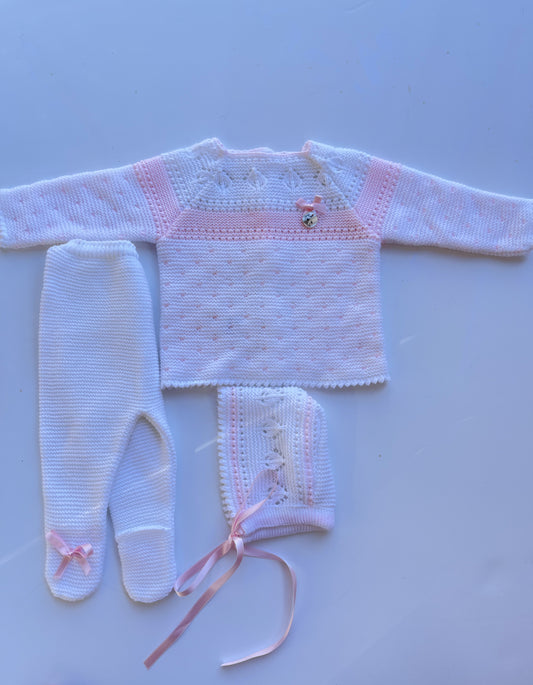 Pink and White Set