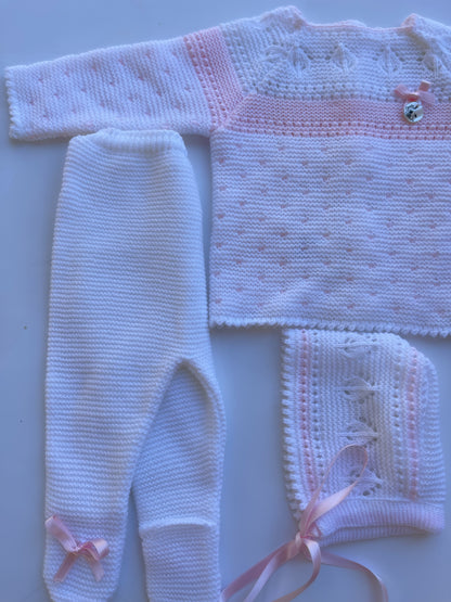 Pink and White Set