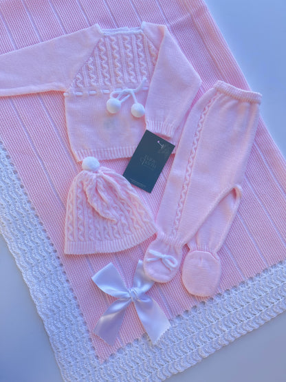 Pompom Pink Set 3 piece