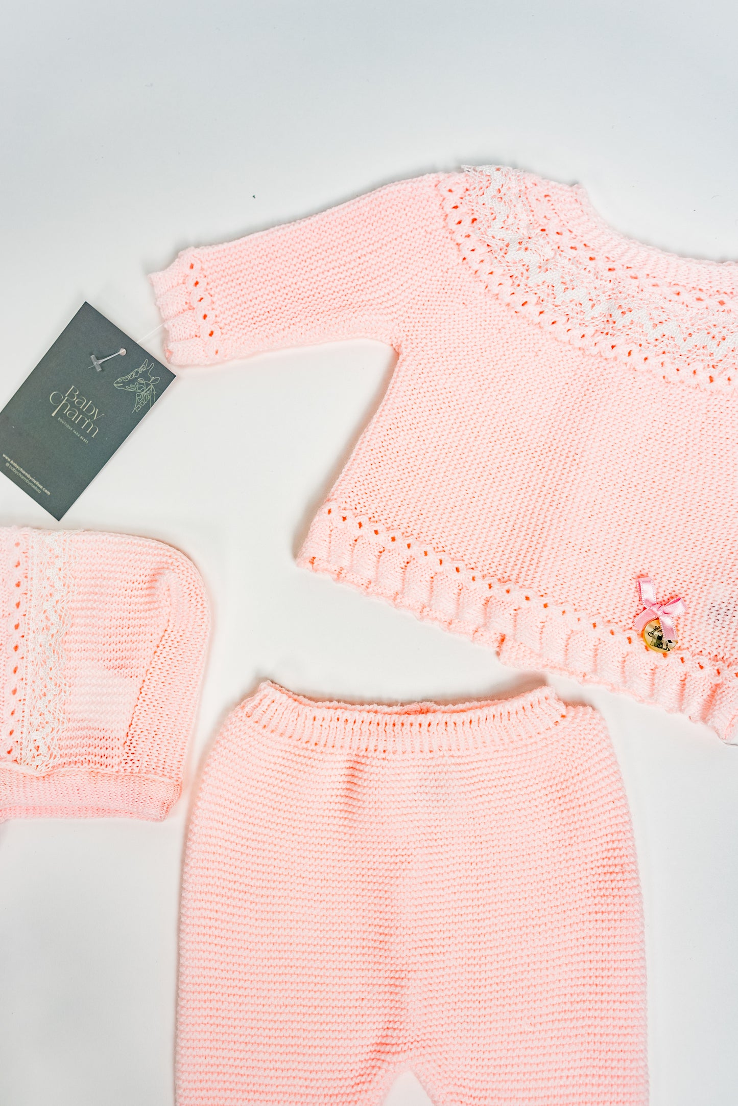 Knitted Collar Set